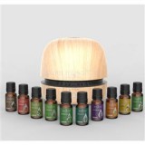 ANJOU AJ-PCN082 világosbarna fa mintázatú ultrahangos illóolaj párásító illóolaj csomaggal (10-01000-107)