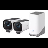 Anker Eufy EufyCam S3 Pro IP Kamera Rendszer (1x rögzítő / 2x bullet kamera) (T88923W1)