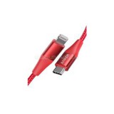 ANKER PowerLine+ II Töltőkábel USB-C - LTG, 1 méteres, piros - A8652H91 (A8652H91)