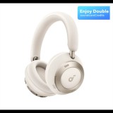 ANKER Vezeték Nélküli Fejhallgató, Soundcore Space One Pro, Összecsukható, Aktív Zajszűrő, cream white - A3062G21 (A3062G21)