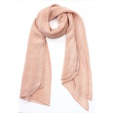 Anna Grace Bordás női sál-rózsaszín