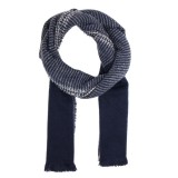 Anna Grace Uniszex téli sál-sötétkék