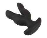 ANOS - kétágú anál vibrátor (fekete)