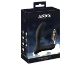 ANOS RC - akkus, rádiós prosztata vibrátor (fekete)