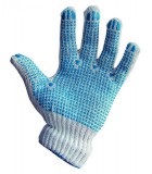 ANR csúszásgátlós kesztyű kék pöttyös