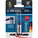 Ansmann 1300-0015 háztartási elem Újratölthető elem 16340 Lítium-ion (Li-ion)