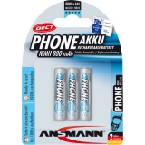 Ansmann 800 mAh DECT AAA Nikkel-fémhidrid (NIMH)