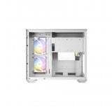 Antec CX600M Trio ARGB Mini Torony Számítógépház + 3 db 120mm ARGB ventilátor - Fehér (0-761345-10141-7)