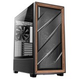Antec Flux E-ATX miditorony számítógépház, 5x PWM ventilátorral, edzett üveg, F-LUX platform, fekete