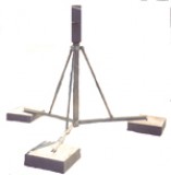 antennatartó állvány lapos tetőre 120'-os nagy, beton és cső nélkül