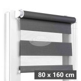 Antracit szürke színű sávroló 80 x 160 cm (régi típus)