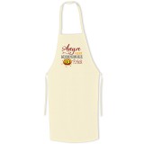 Anya vagyok mindenhez is értek - Bézs kötény