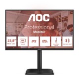 AOC 24E4U számítógép monitor 60,5 cm (23.8") 1920 x 1080 pixelek Full HD LED Fekete