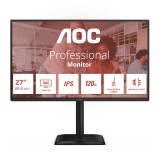 AOC E4 Q27E4U 68,6 cm (27") 2560 x 1440 px Quad HD LED Fekete Monitor