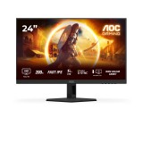 AOC G4 24G4HRE 60,5 cm (23.8") 1920 x 1080 px Full HD LED Fekete, Vörös PC Monitor