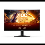 AOC G4 C27G4ZXE számítógép monitor 68,6 cm (27") 1920 x 1080 pixelek Full HD LED Fekete (C27G4ZXE)