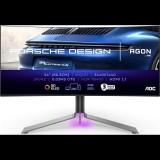 AOC Porsche PD34 számítógép monitor 86,4 cm (34") 3440 x 1440 pixelek Wide Quad HD QD-OLED Fekete (PD34)