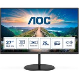 AOC V4 Q27V4EA LED display 68,6 cm (27") 2560 x 1440px 2K Ultra HD Fekete monitor