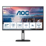 AOC V5 27V5CE 68,6 cm (27") 1920 x 1080 pixel Full HD LED Fekete monitor