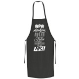 Apa - Fekete kötény