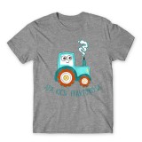 Apa Kicsi Traktorosa - gyerek póló