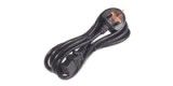 APC Pwr Cord, 16A, 200-240V, C19 to UK Plug Fekete 2 M