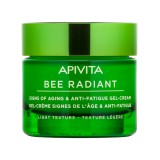 APIVITA BEE RADIANT Bőröregedés és fáradtság jelei elleni gél-krém LIGHT 50ml