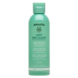 APIVITA JUST BEE CLEAR Pórusösszehúzó mélytiszító lotion zsíros, pattanásokra hajlamos bőrre 200 ml