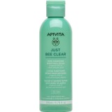 APIVITA JUST BEE CLEAR Pórusösszehúzó Mélytisztító Lotion Zsíros, Pattanásokra hajlamos bőrre 200ml