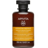 APIVITA Sampon KERATIN REPAIR száraz vagy töredezett hajra 250ml