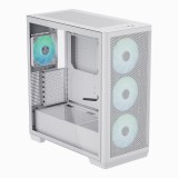 APNX C1 ATX miditony számítógépház, 4x beépített ventilátor, fehér