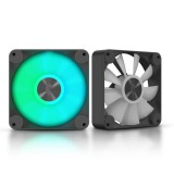 APNX FP1-Q ventilátor, 120mm, PWM, ARGB, csendes működés, fekete