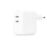 Apple 35W Dual USB-C Port Power Adapter White MNWP3