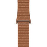 Apple 44 mm-es vörösesbarna bőrszíj - L (MXAG2ZM/A)