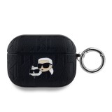 Apple Airpods Pro KARL LAGERFELD KLAPPGKCPK Tartó - Fekete
