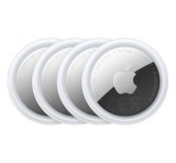 APPLE AirTag 2.gen. bluetooth nyomkövető 4db (kulcstartóra, táskára, autóba, valós idejű nyomkövetés) FEHÉR Apple iPhone 11, iPhone 11 Pro, iPhone 11 Pro Max