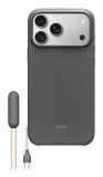 Apple Beats iPhone 17 Pro Max, Kickstand, Polikarbonát, Gyári, Gránitszürke, Mobiltelefon tok