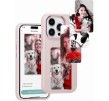 Apple E-Ink okos telefontok, programozható NFC kijelzővel iPhone 15 Pro, rózsaszín