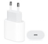 Apple hálózati töltő Type-C aljzat (20W, PD gyorstöltő, MU7V2ZM/A utód) FEHÉR