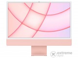 Apple iMac 24" számítógép, Retina 4,5K, Apple M1 chip, 8-core CPU, 8-core GPU, 256GB, rózsaszín