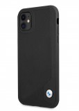 Apple iPhone 11 BMW BMHCN61RCDPK Bőr Hátlap - Fekete