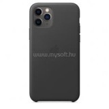 Apple iPhone 11 Pro fekete bőrtok (MWYE2ZM/A)
