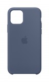 Apple iPhone 11 Pro, Gyári, Szilikon, Alaskan Blue, Mobiltelefon tok