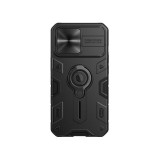 Apple iPhone 11 Pro Max Nillkin CamShield Armor Hátlap - Fekete