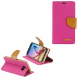 Apple iPhone 11 Pro Max, Oldalra nyíló tok, stand, Canvas Book, rózsaszín (85198) - Telefontok