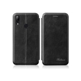 Apple iPhone 11 Pro Max, Oldalra nyíló tok, stand, Wooze Protect And Dress Book, fekete