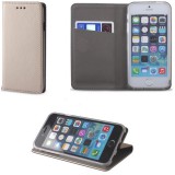 Apple iPhone 11 Pro, Oldalra nyíló tok, stand, Smart Magnet, arany (84945) - Telefontok