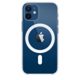 Apple iPhone 12 Mini, MagSafe, Gyári, Műanyag, Átlátszó, Mobiltelefon tok