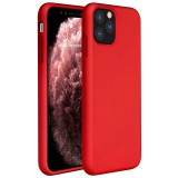 Apple iPhone 12 Mini, Szilikon tok, Wooze Liquid Silica Gel, piros (102691) - Telefontok