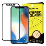 Apple iPhone 12 Pro Max 5D FEKETE TELJES KÉPERNYŐS FULL SCREEN HAJLÍTOTT tempered glass kijelzőfólia kijelzővédő védőfólia karcálló kijelzős